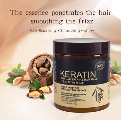 Buy 1 Get 1 FREE  Keratin Hair Care Balance Hair Mask & Hair Treatment – (500ml)